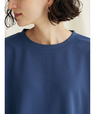 CRAFT STANDARD BOUTIQUE 布帛切替デザインプルオーバー Navy