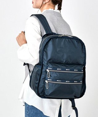 FUNCTIONAL BACKPACK/ダークブルーC / LeSportsac | ファッション通販