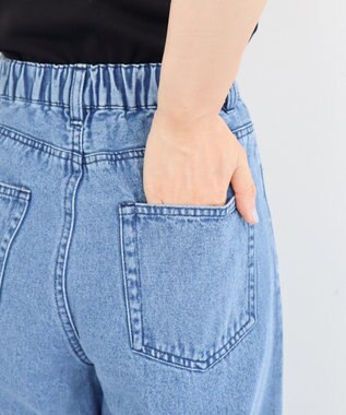 Green Parks ・ＳＵＧＡＲ　ＳＰＯＯＮ　デニムワイドパンツ Indigo