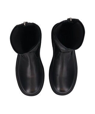 Bridget Birkin 【PARADIS COULEUR】防滑ソール撥水ストレッチショートブーツ ブラック