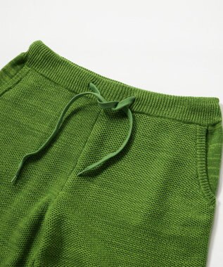 OP／FILA 【Ocean Pacific】ラーベンニットショーツ グリーン