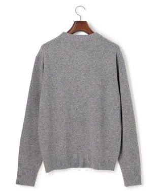 J.PRESS MEN 【NYUZELESS】1902 クルーネックロゴ ニット グレー系