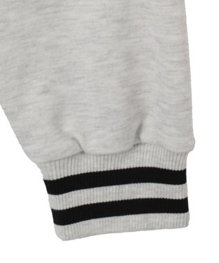 WEGO NEWYORKラインリブスウェット 杢グレー