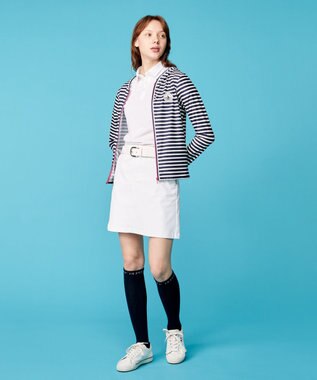23区GOLF お洒落にUV対策【WEB限定】モチーフ ＵＶパーカ ネイビー系1