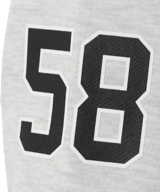 WEGO NEWYORKラインリブスウェット 杢グレー