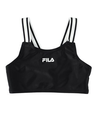 OP／FILA 【FILA】ゆったりシルエットTシャツ付き水着３点セット ブラック