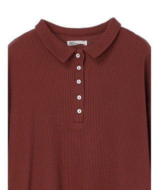 CRAFT STANDARD BOUTIQUE ワッフルワンピース Brick Red