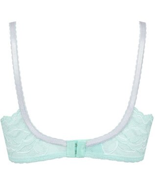 Wing ブラジャー 背中の段差をスムージング バストの脇流れをブロック 脇高設計(バック) 吸汗速乾(カップ肌側) 【後ろ姿きれいブラ】 ブラ KB2720 ウイング／ワコール ターコイズ