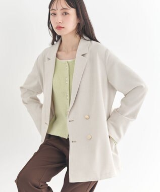 earth music&ecology 【予約】アソート金ボタンジャケット