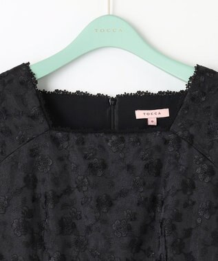 TOCCA 【洗える】FLOWERS ドレス ブラック系