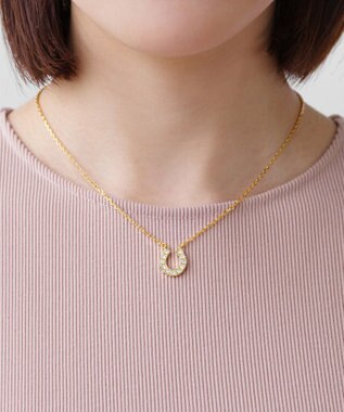 TOCCA HORSE SHOE REVERSIBLE NECKLACE ネックレス ゴールド系