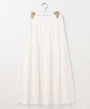 ANY SIS 【洗える】スカラヘムティアード スカート オフ