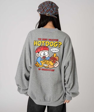 WEGO 【裏起毛/ユニセックス着用ITEM/SMLサイズ展開】アソートグラフィックプルオーバー（4） 柄57