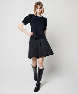 TOCCA 【消臭・洗える！】WHITE DROPS トップス ネイビー系