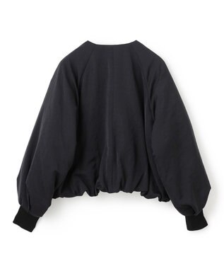 BEIGE， NIQUET / ノーカラーブルゾン Black