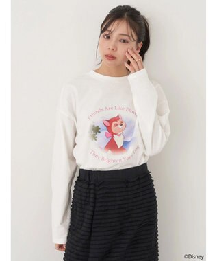 earth music&ecology Ｄｉｓｎｅｙ／フロントダイナロンＴ White