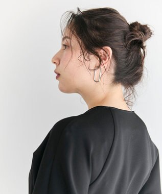 #Newans 【洗濯機可】オールシーンジップドレス ブラック