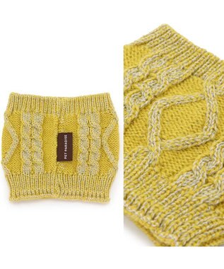 PET PARADISE ペットパラダイス 反射スヌード 《イエロー》 中型犬 大型犬 イエロー