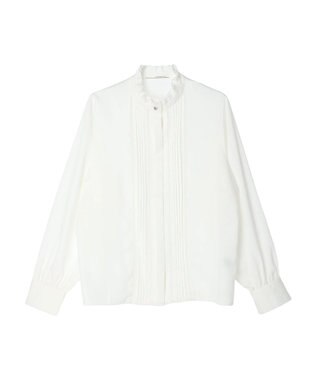 Green Parks ・ＥＬＥＮＣＡＲＥ　ＤＵＥ　ハシゴレースブラウス Off White