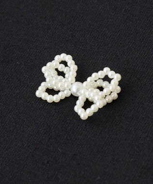 Green Parks ・ｓｗｉｎｇ　ｂｙ　パールリボンモチーフＴＥＥ Black