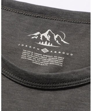 JOSEPH ABBOUD MOUNTAIN 【リサイクルポリエステル使用】37.5リサイクル天竺 Ｔシャツ グレー系