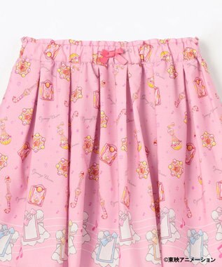 ANY KIDS 【も～っと！おジャ魔女どれみ×any FAM】パティシエスカート ピンク