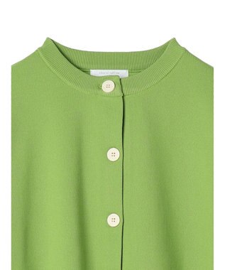 Green Parks かるい クルーネックカーディガン Green