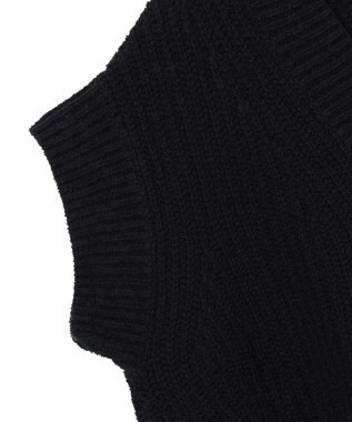 JOSEPH コットンテリー　ニットトップ Black