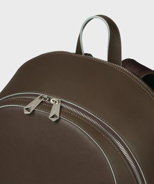 Paul Smith ロゴエンボス リュック ダークブラウン