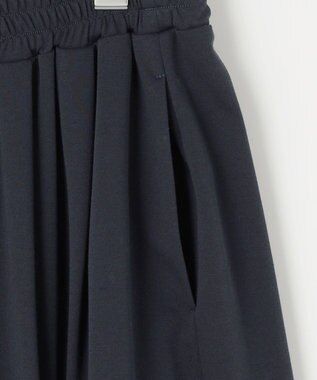 23区 【Indian Factory】ツイストスムースジャージー ワイドパンツ ネイビー系