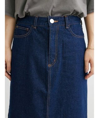 Green Parks Ａラインデニムスカート One Wash