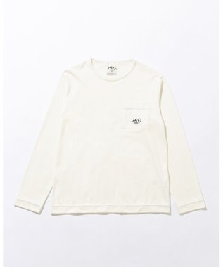 JOSEPH ABBOUD MOUNTAIN 【リサイクルポリエステル使用】37.5リサイクル天竺 Ｔシャツ ホワイト系