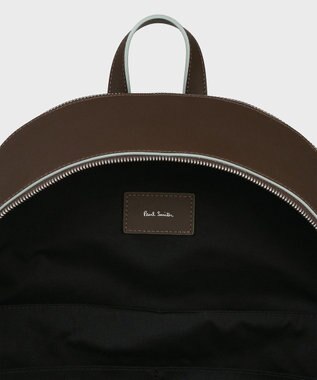 Paul Smith ロゴエンボス リュック ダークブラウン