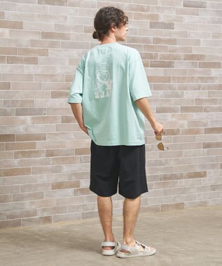 J.PRESS YORK STREET 【UNISEX】ナイロンワッシャー ショートパンツ ブラック系