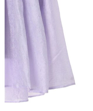 Green Parks ジャガードボリュームスカート Purple