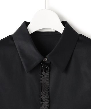 ICB L 【30th ANNIVERSARY】TOKYOスパンコールシャツ ブラック系