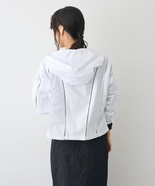 CRAFT STANDARD BOUTIQUE 梯子レースフード付きブラウス White