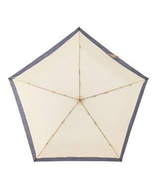 MOONBAT Magical tech(マジカルテック) 超軽量 折りたたみ傘 72g 55cm 大きめ ヘムボーダー UV ベージュ