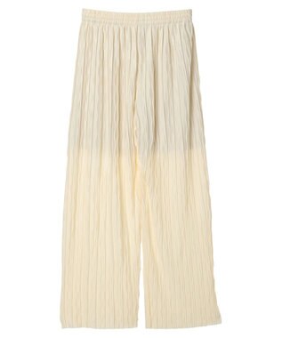 earth music&ecology リラックスセルフカットパンツ（Ｉｖｏｒｙ） Ivory