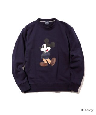J.PRESS MEN 【DISNEY COLLECTION】【UNISEX】イラスト スウェットシャツ / ミッキーマウス