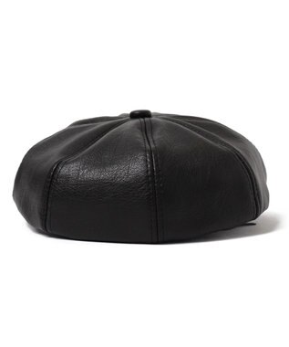WEGO ヴィンテージPUキャスケット ブラック