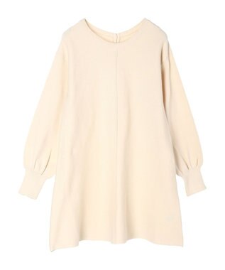 AMERICAN HOLIC ２ＷＡＹバックボタンフレアニットチュニック　 Ivory
