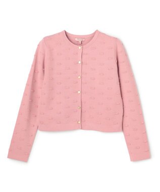TOCCA RIBBON BLOOM カーディガン ピンク系