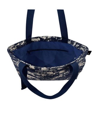 ROOTOTE 3094【A4サイズ収納】LT.アーキャトル.パターンファブリック-J 02：タイダイネイビー