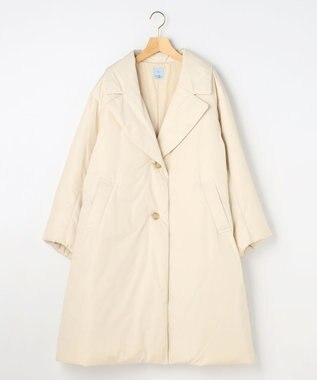 組曲 S ステッチレスライト ダウン ベージュ系