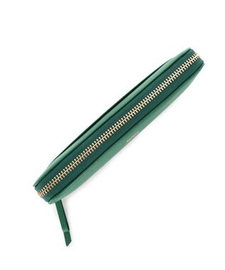 IBIZA MUNDO　牛革　ラウンドファスナー長財布 緑