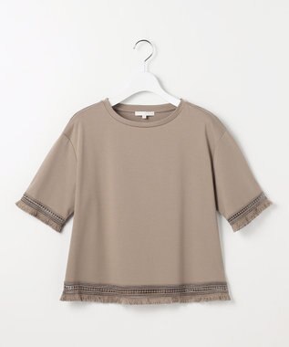 自由区 S コンパクトハイゲージフリンジ Tシャツ