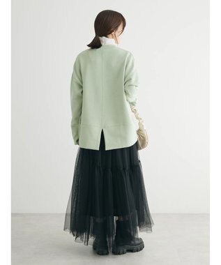 Green Parks Ｂｒｕｓｈｅｄ　センターシーム裏起毛プルオーバー Mint