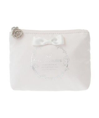 Maison de FLEUR サテンリボンティッシュケース Light Pink