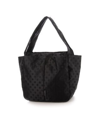 Y'SACCS 【Y’SACCS vous et】ドットジャカードトート Mサイズ ブラック